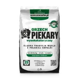 Węgiel Orzech Piekary Wysokokaloryczny 25–80 mm – paleta 800 kg